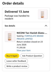 NICONI tan removal cream