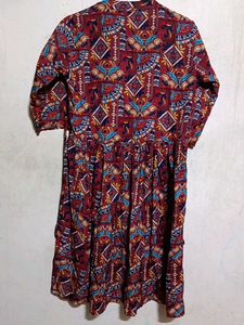 Bohemian Print Cotton Kurta