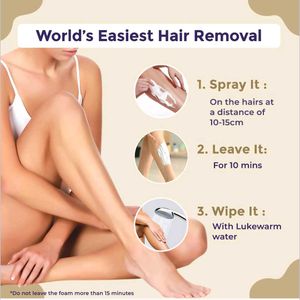 Sanfe Spray Away Hair Removal Foam