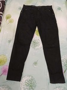 Black Straight Leg Pants