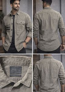 Zara Man Casual Button Down Shirt