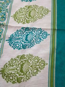 Emerald Green Fabric - New 2.25mtr &amp; Dupatta