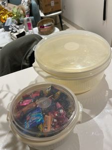 Plastic Containers Set of 3