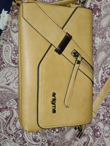 Stylish Tan Crossbody Bag