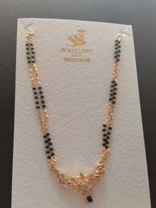 Elegant Gold Plated Mangalsutra