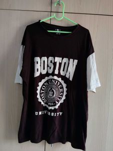 Boston University Graphic OVERSIZED TSHIRT 🥳🥳