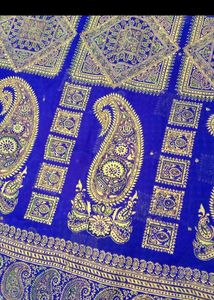 New Saree With Fully Stitched Blouse 💜