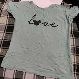 Cute Mickey Love T-Shirt Set of 2