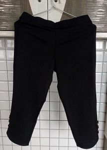 Black Cropped Pants