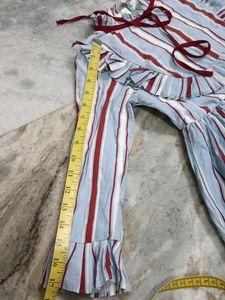 Striped Ethnic Gown