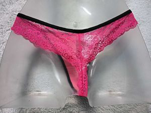 Hot Pink Lace 🤎Thong
