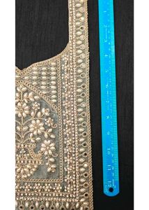Embroidered Blouse Neck Patch