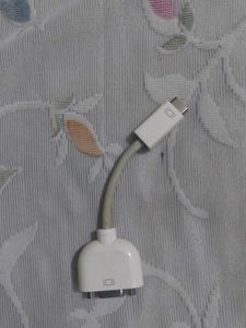 Legacy Apple Mini DisplayPort to DVI Adapter