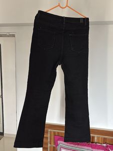 Black Flared Jeans