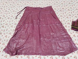 Wine Purple Saree with Blouse &amp; Shapewear