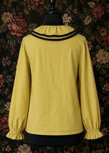 Ruffled Collar Blouse