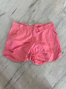 Cute Pink Cotton Shorts