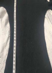 🖤New Ribbed Bodycon DRESS