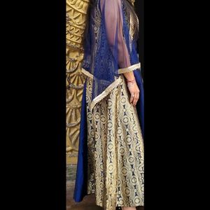 Blue &amp; Gold Gown