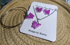 Butterfly Jewelry Set
