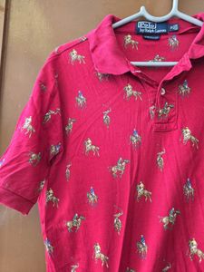 Ralph Lauren Red Polo Shirt