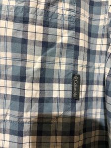 Men's Plaid Short Sleeve Columbia