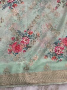 Beautiful Floral Saree