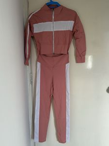 Pink Tracksuit Set