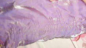 3xl Lavender Embroidered Kurta Set