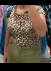 Leopard Print Top
