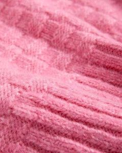 M&amp;S Collection Soft Pink Fuzzy V-Neck Sweater