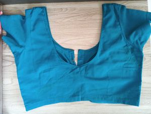 BLUE GEORGETTE SAREE