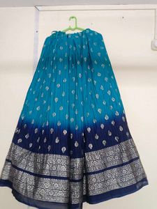 Double Shaded Blue Lehenga