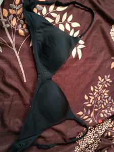 Sloggi by Triumph Black Heavily Padded Pushup Bra