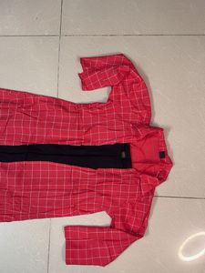 Red &amp; White Checkered dress