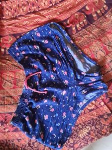 Used comfortable floral shorts