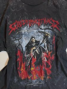 gothic off shoulder tshirt