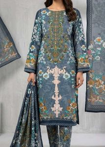 Elegant Floral Print Kurta Set