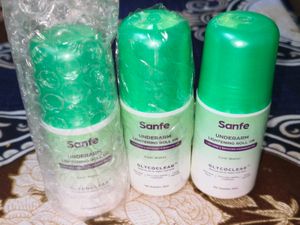 4 Pieces Sanfe Underarm Lightening Roll On
