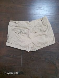 Tan Casual Shorts