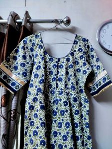 Floral Anarkali Kurta Set