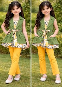 Cute Girls' Outfit Set