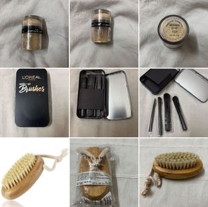 Combo-Bamboo brush/Cameleon Bronzer/L'Oreal Brush