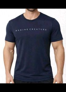 Marine Creature Navy Blue T-Shirt