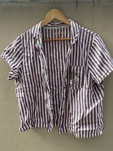 Striped Pajama Shirt