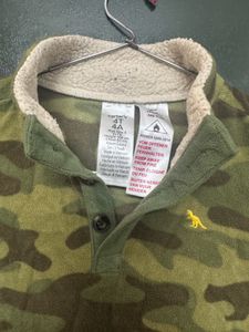 Camouflage Fleece Sweatshirt