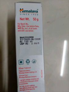 Himalaya Natural Glow Kesar Face Cream