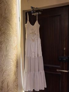 White Mini Jumpsuit - Casual Chic
