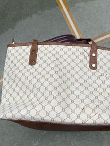Stylish Monogram Tote Bag