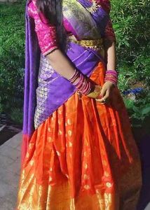 Vibrant Half Saree